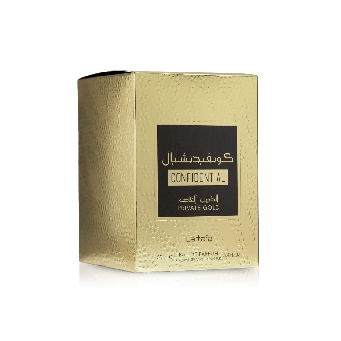 Confidential Private Gold Perfume - Unisex - Lataffa - Eau De Perfume 100ml