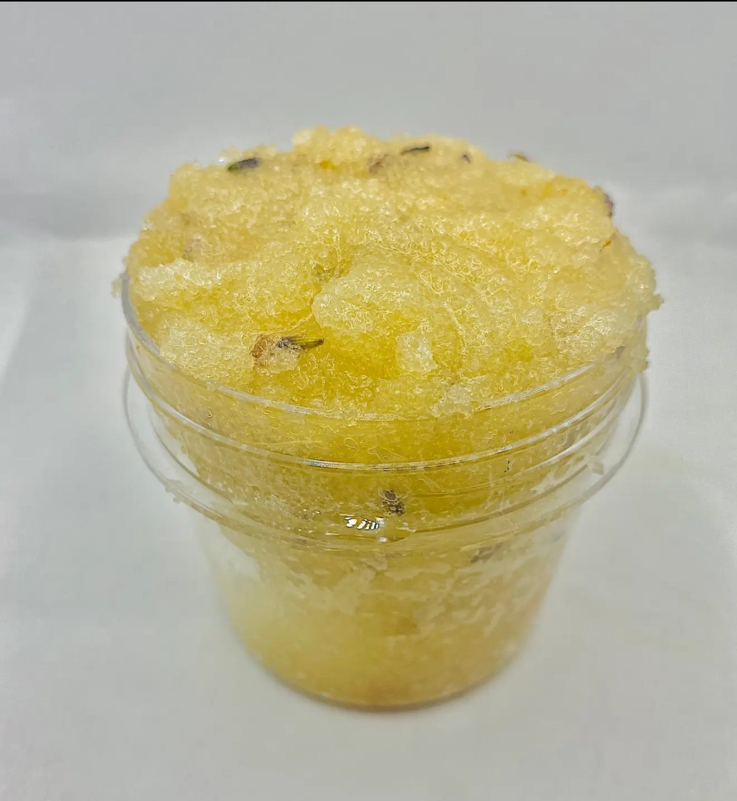 Lemon Lavender Body Scrub- Handmade In USA- Organic