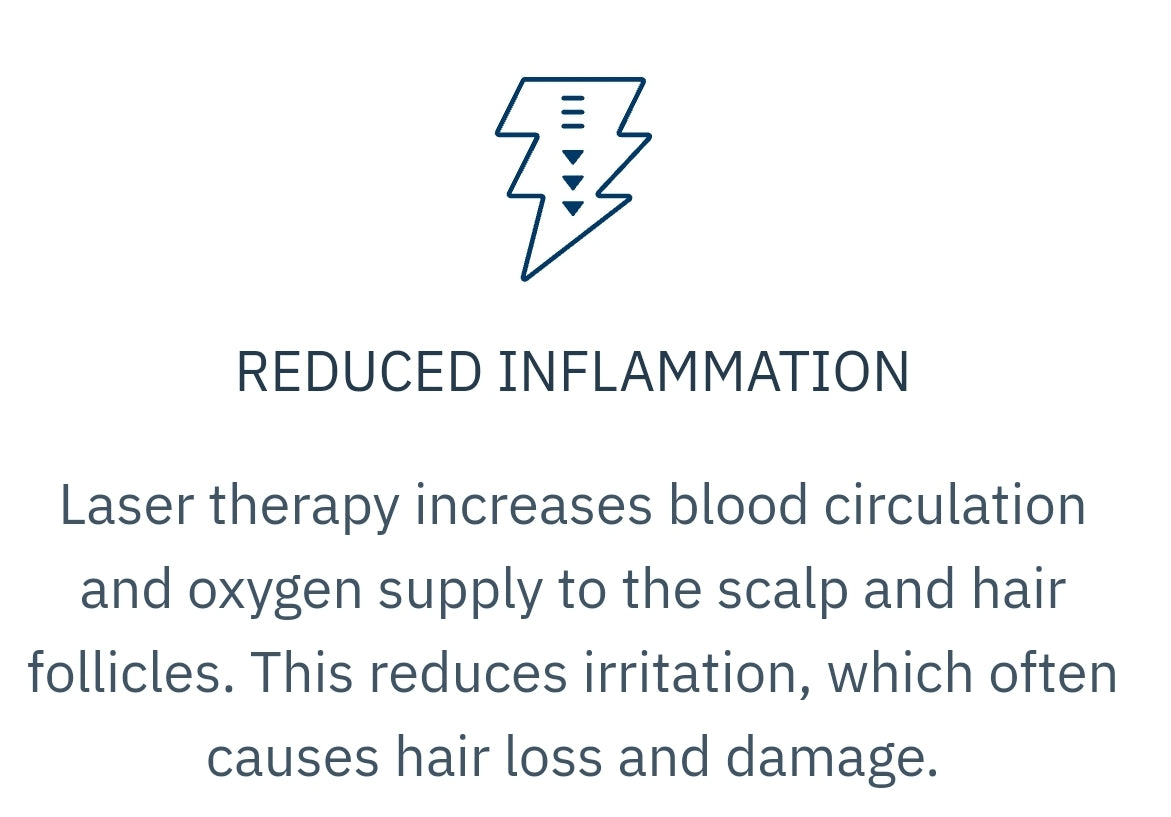 Phototherapy Laser Infrared hair growth stimulation Scalp Massager Brush