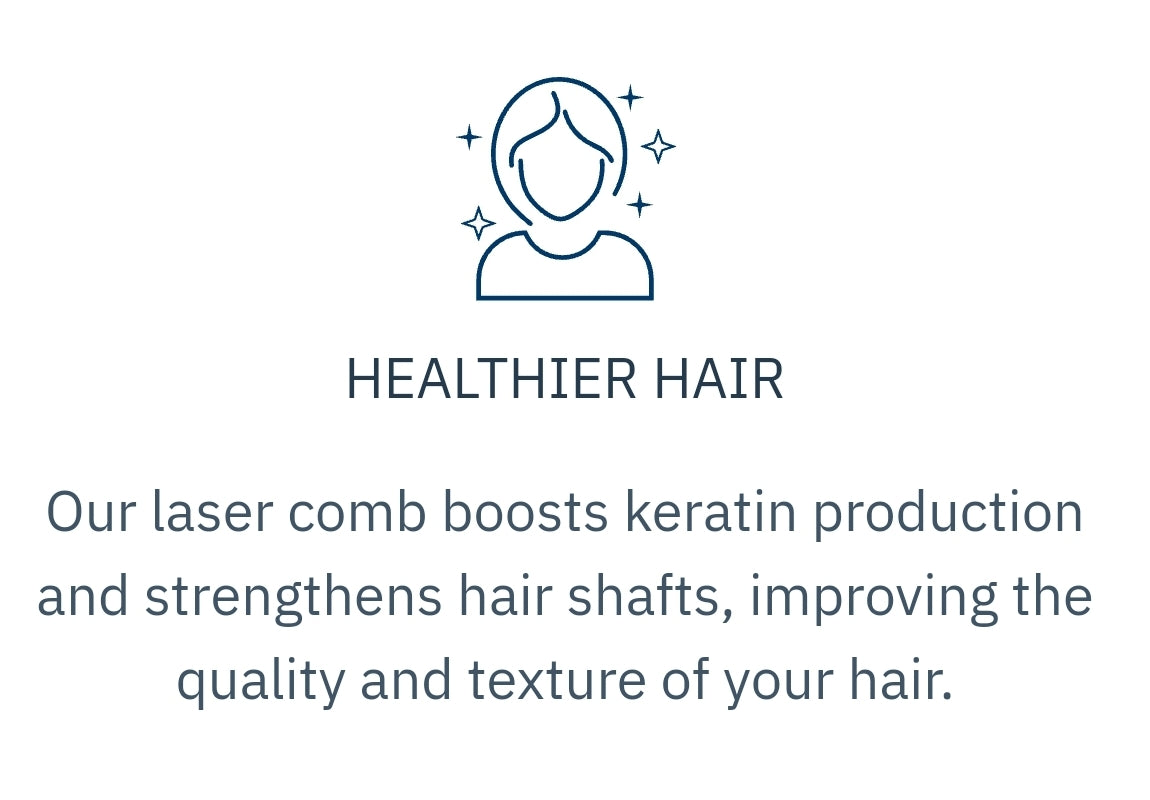 Phototherapy Laser Infrared hair growth stimulation Scalp Massager Brush