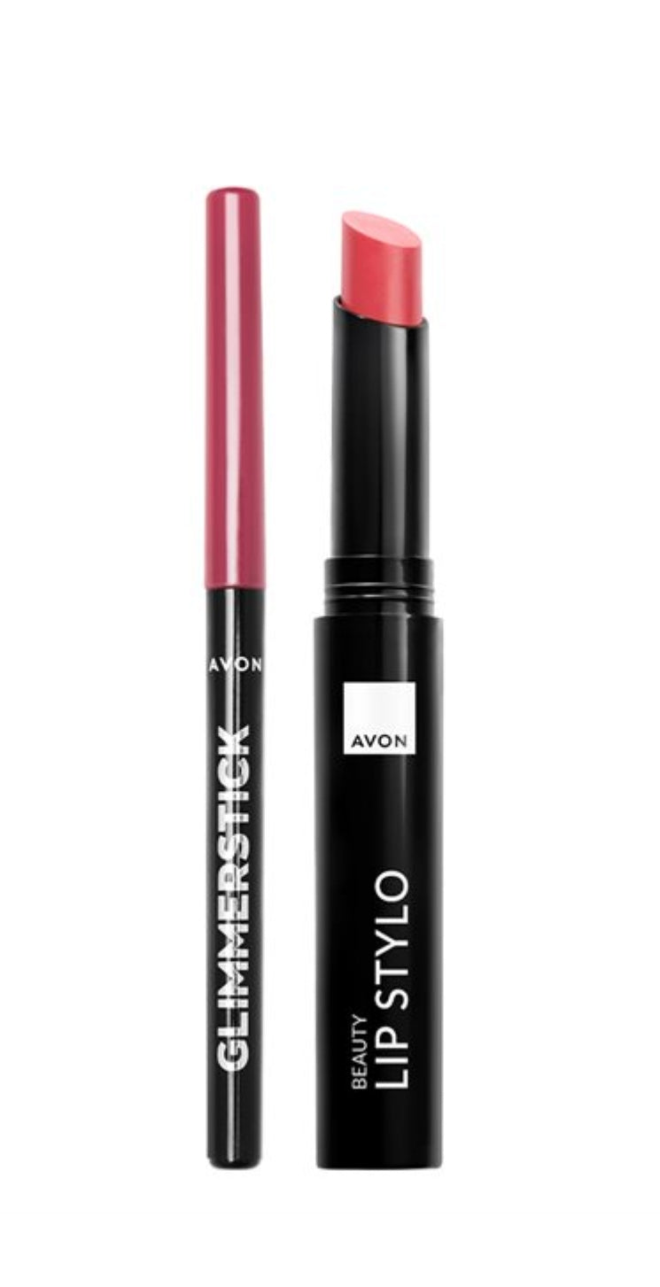 Lip Stylo & Lip Liner Kit Rose Crème