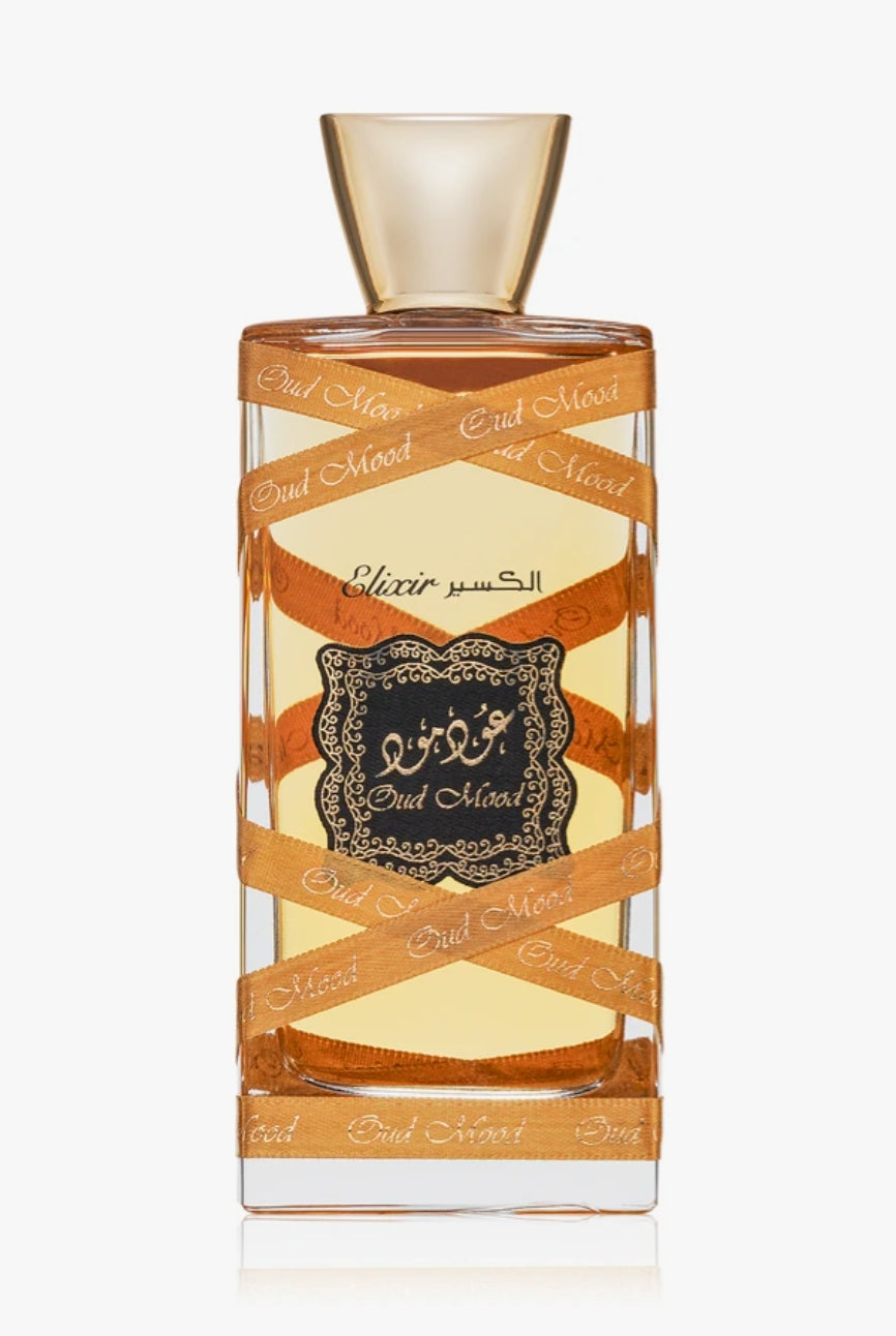 Oud Mood By Lattafa Genuine Elixir Arabian Perfume 100ml New Arrival Unisex
