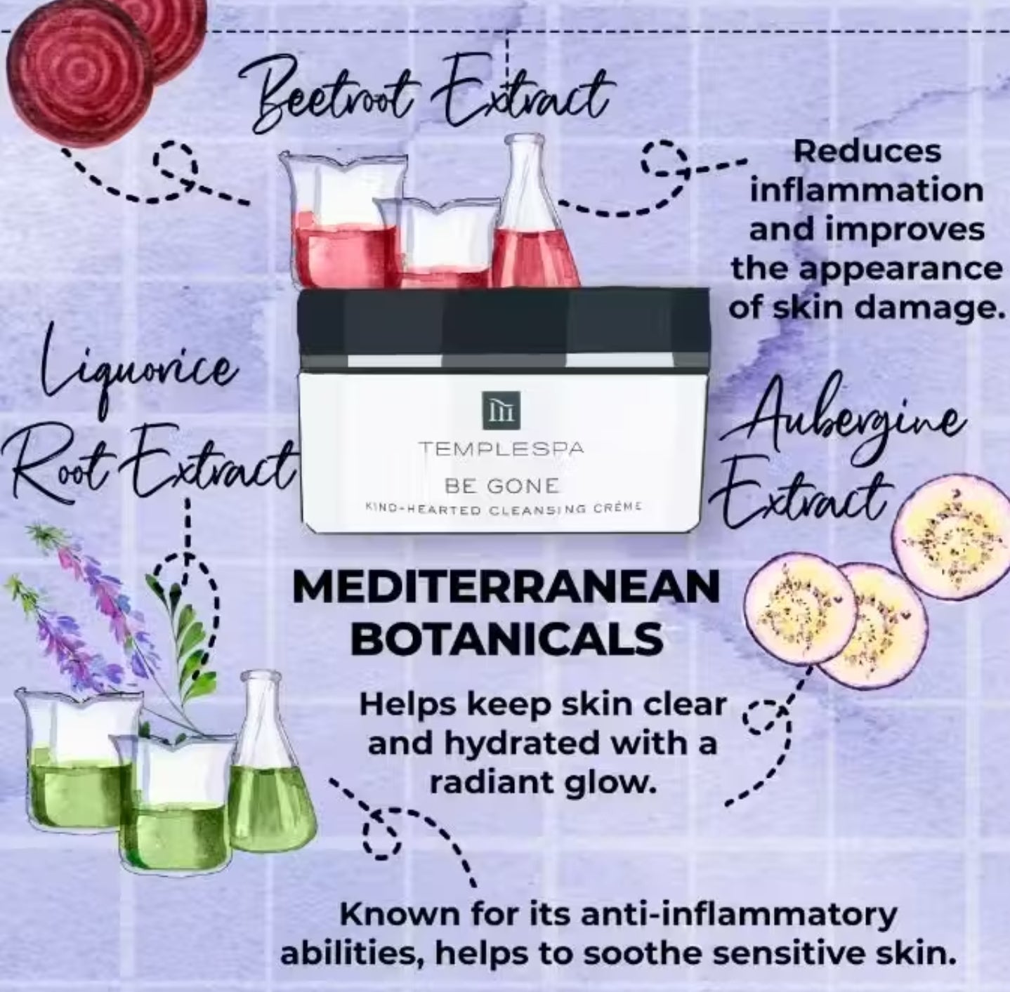 BE GONE Sensitive and Dry Skin Face Wash