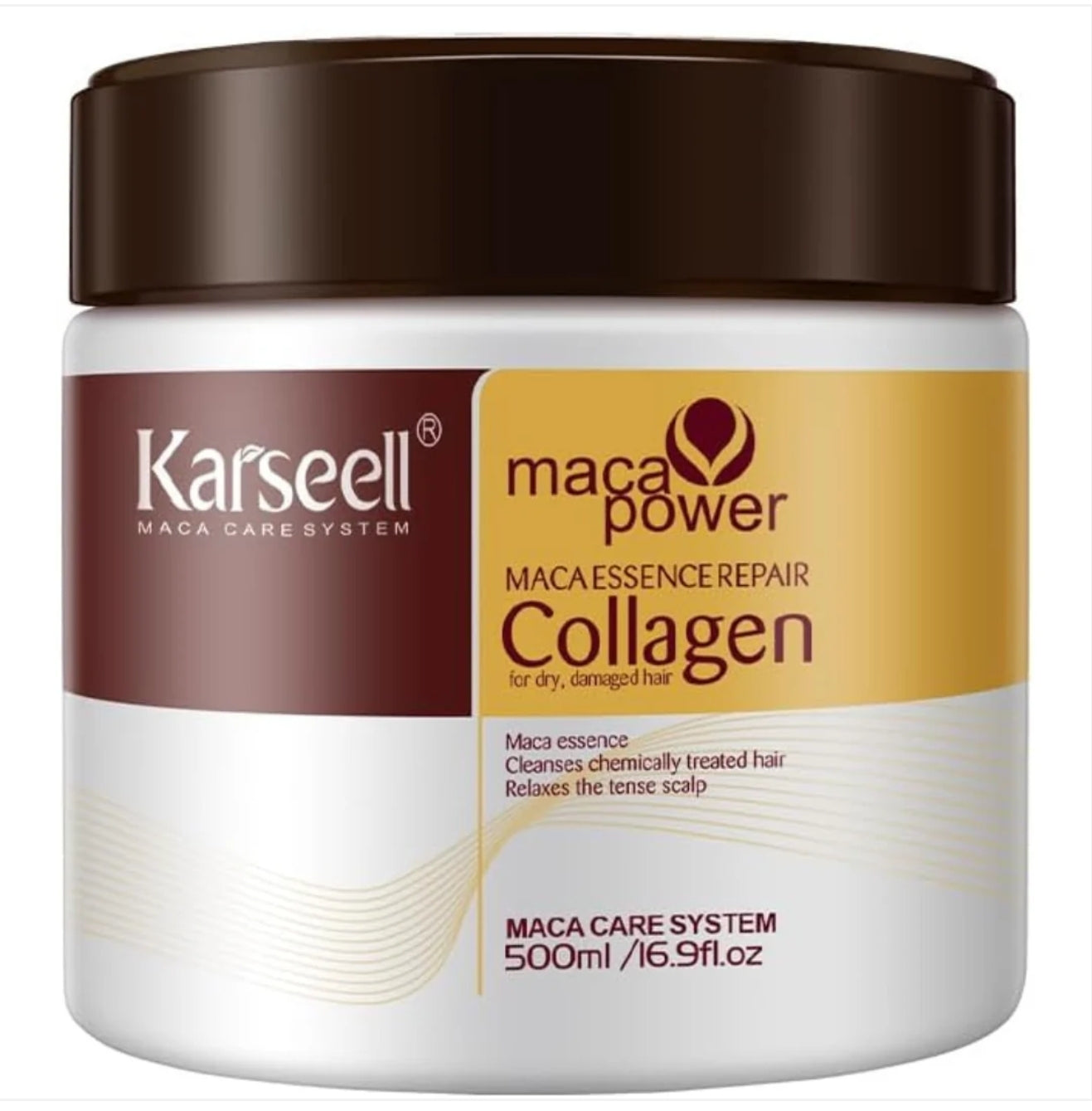 Karseell Collagen Hair Mask - Deep Repair & Conditioning for All Hair Types