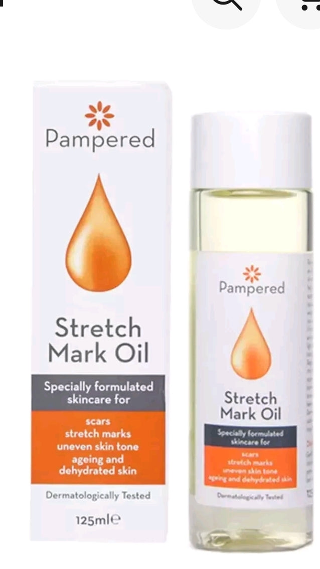 Pampered Stretch Mark Oil 125ml