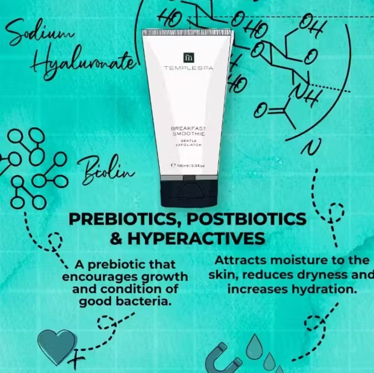 BREAKFAST SMOOTHIE Exfoliating Face Scrub & Mask Dry and Sensitive Skin
(100 ml / 3.3 fl.oz.)