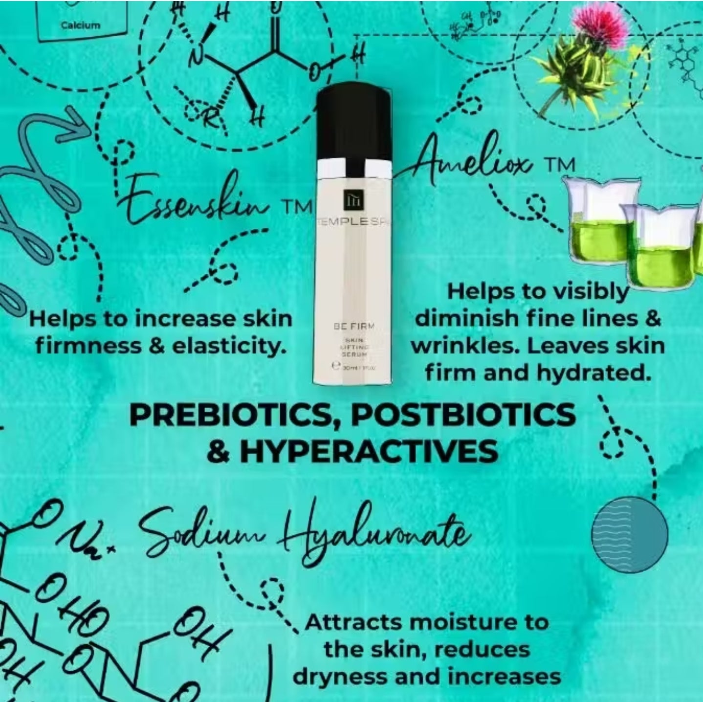 BE FIRM Lifting & Anti-Ageing Serum
(30 ml / 1.0 fl.oz.)