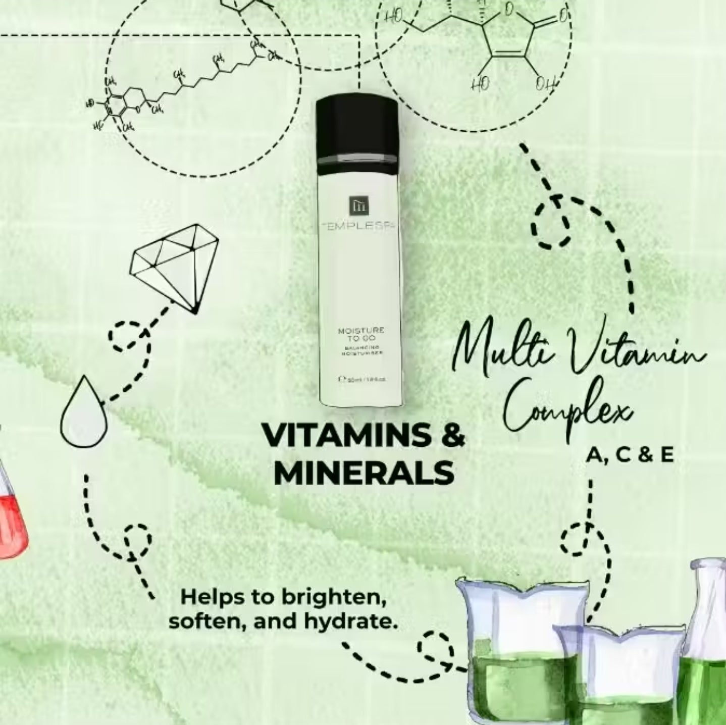 MOISTURE TO GO Moisturiser for Combination Skin
