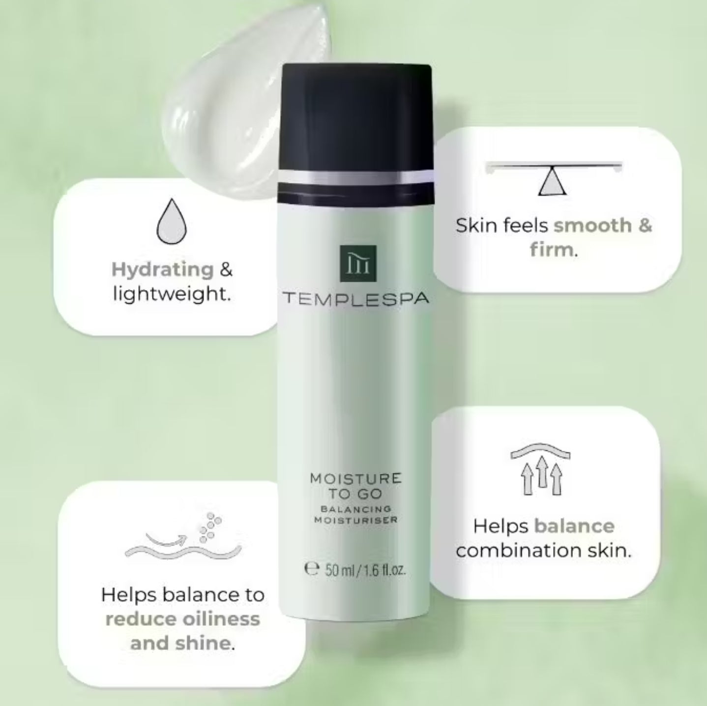 MOISTURE TO GO Moisturiser for Combination Skin