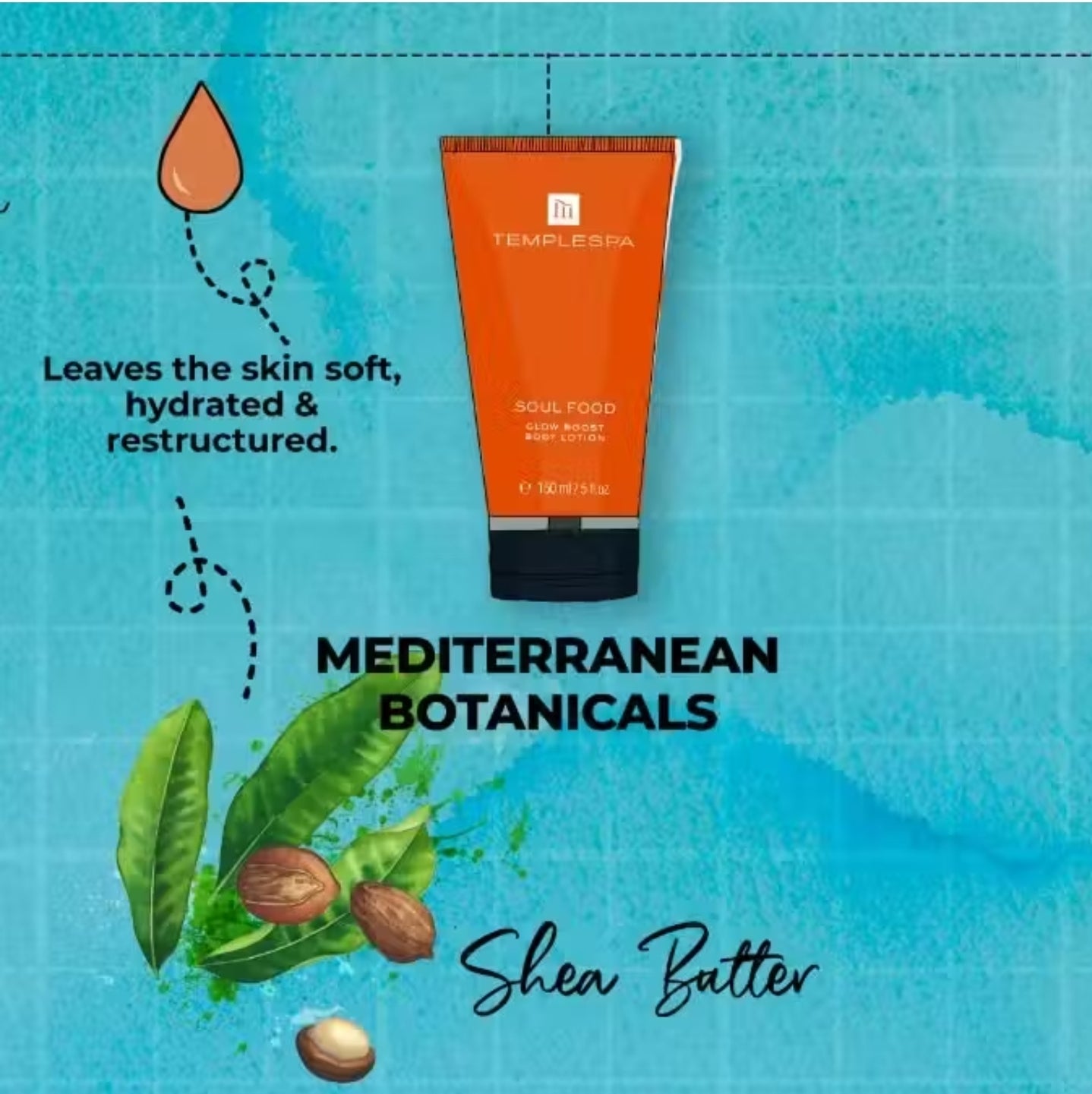 SOUL FOOD Glow Boost Body Lotion
(150 ml / 5 fl.oz.)