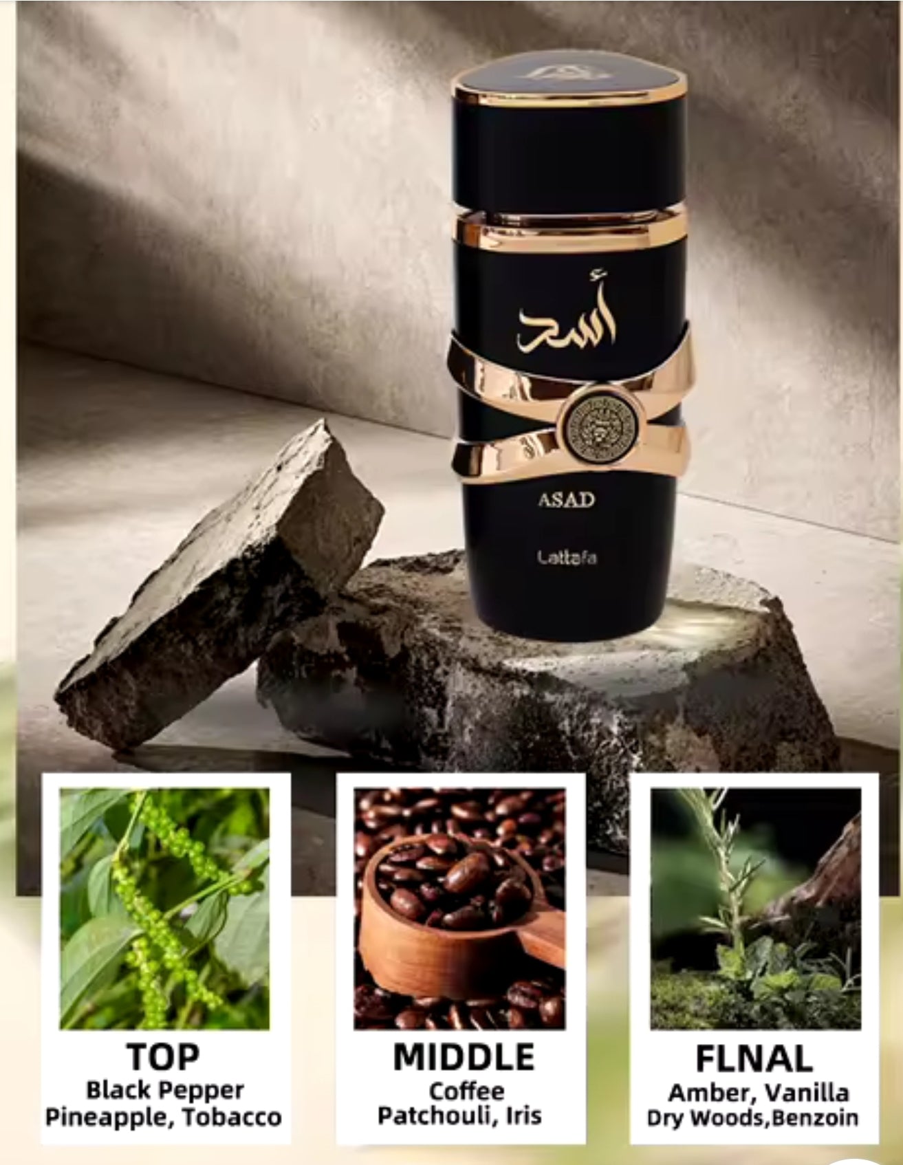 ASAD By Lataffa Eau De Perfume - For Men -100 ml