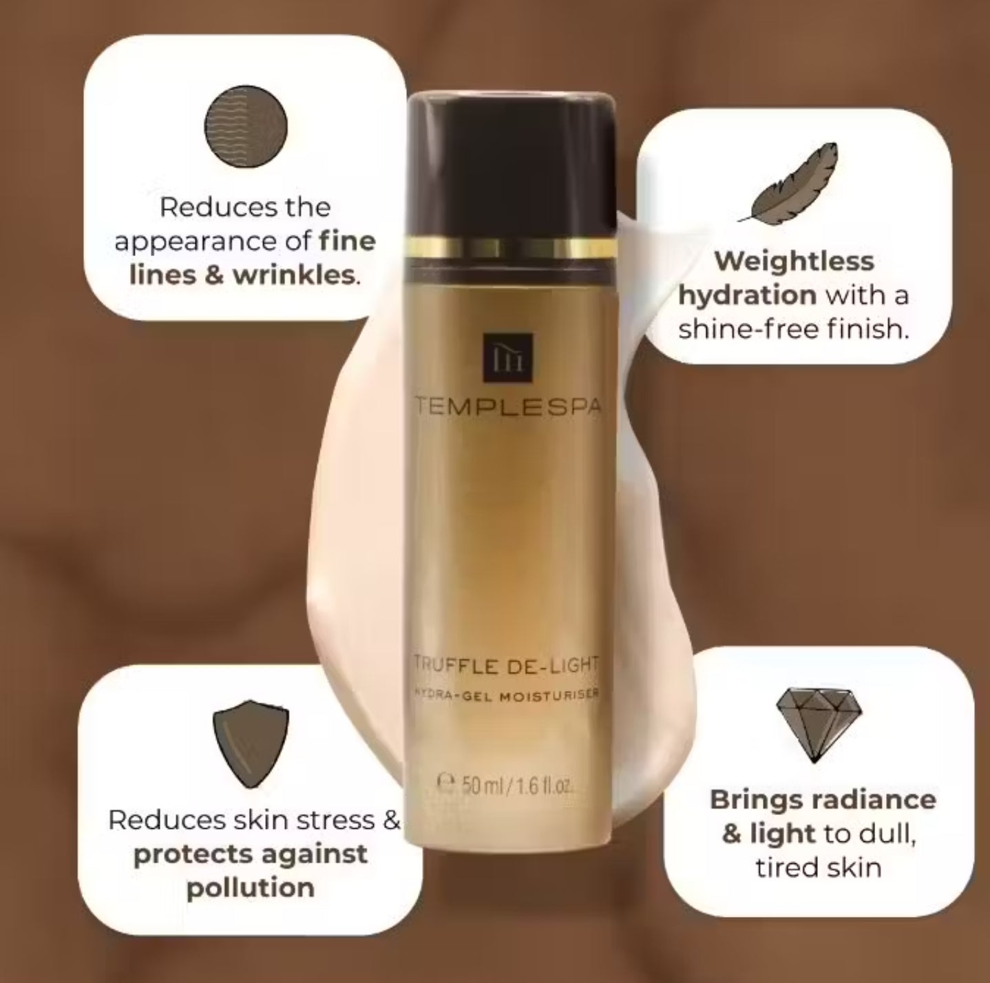 TRUFFLE DE-LIGHT Hydra-gel Moisturiser (50 ml / 1.6 fl.oz.)Anti-Ageing