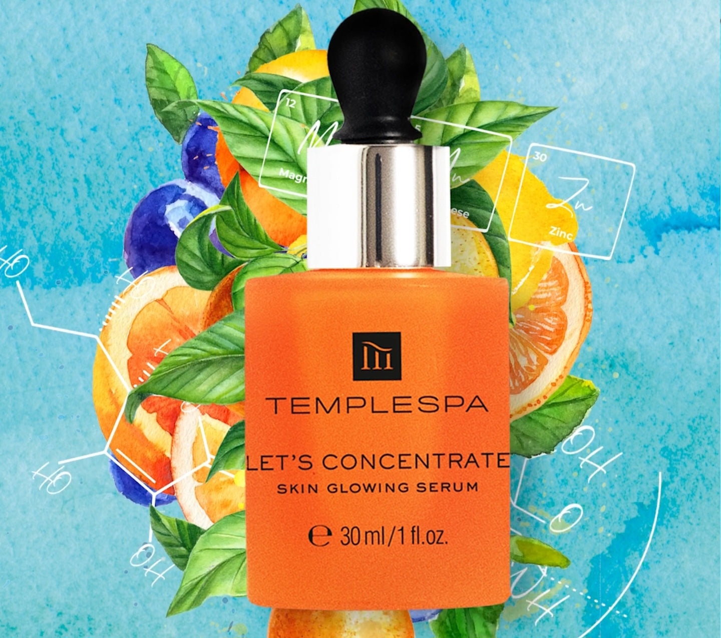 LET'S CONCENTRATE Skin Glowing Serum
(30ml / 1 fl.oz.)
