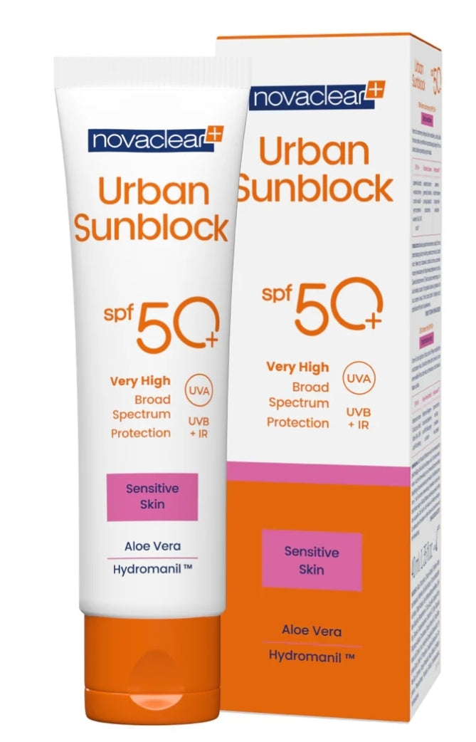 Urban Sunblock SPF 50+ Sensitive Skin- 40ml