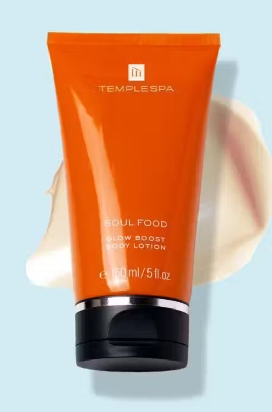 SOUL FOOD Glow Boost Body Lotion
(150 ml / 5 fl.oz.)