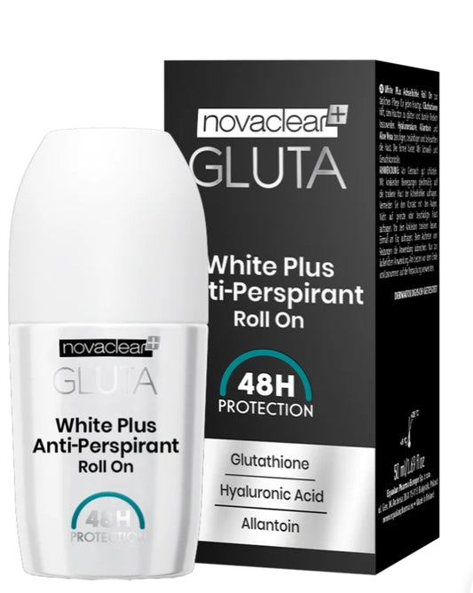 Gluta White Plus Anti-perspirant Roll On- 50ml Whitening Armpit