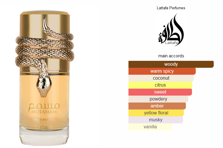 Musamam White Intense Eau De Perfume By Lataffa 100ml - UNISEX