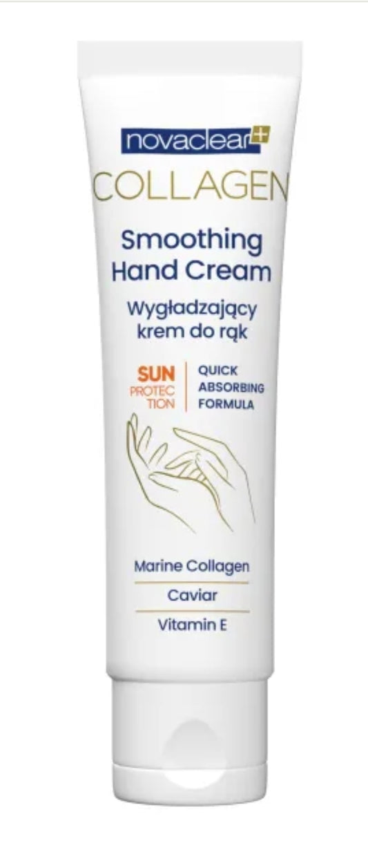 Collagen Smoothing Hand Cream – 50 ml
Enriched with Caviar and marine collagen