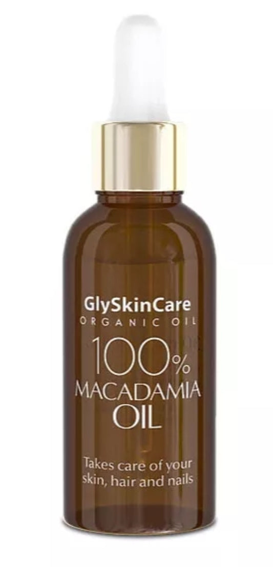 100% organic macadamia oil – 30 ml