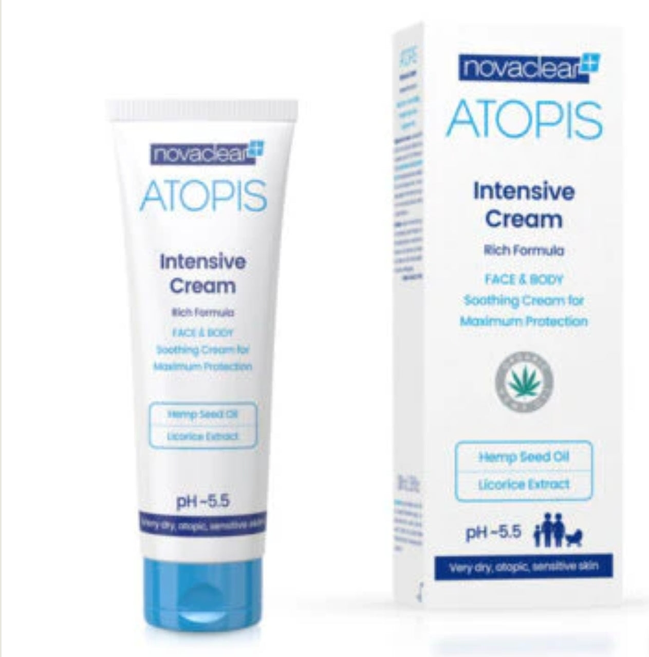 ATOPIS Intensive cream rich heavy formula Face and body for maximum protection 100ml