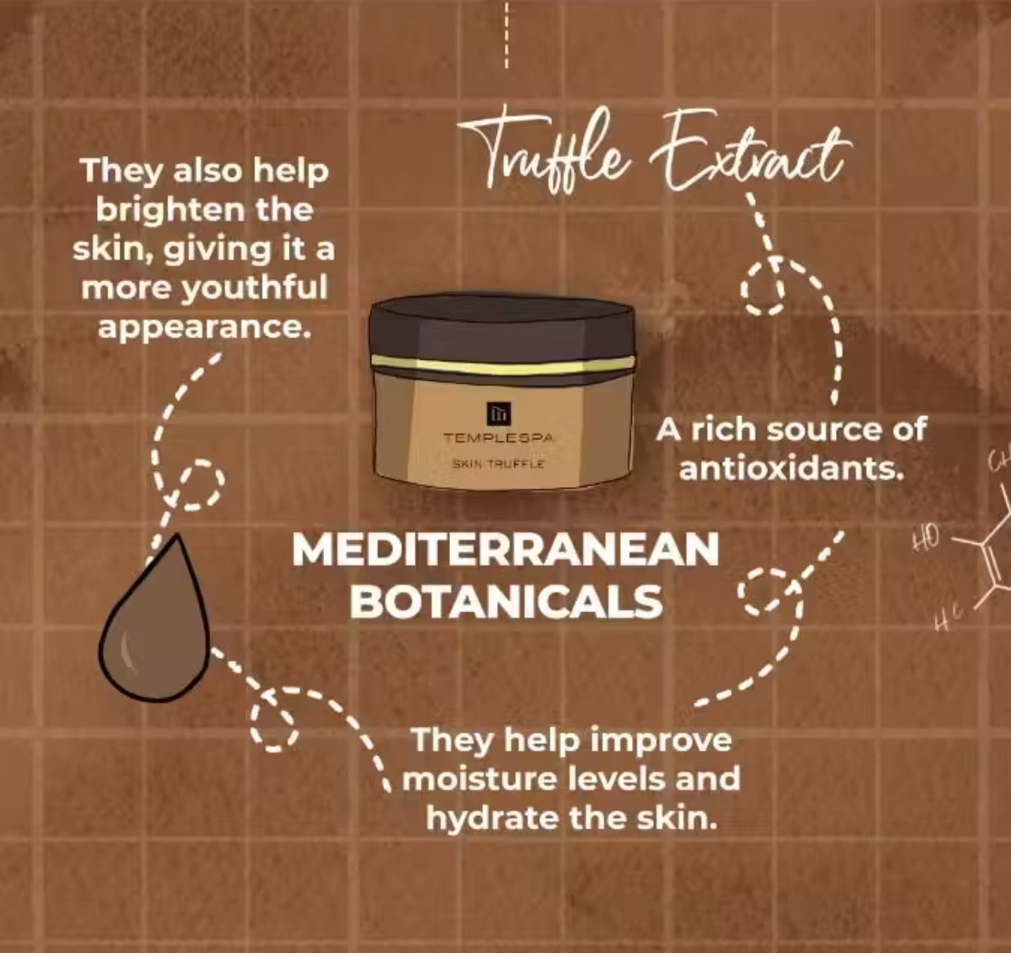 SKIN TRUFFLE Brightening & Rejuvenating Face Cream (50 ml / 1.6 fl.oz.) Powerful ANTIAGING for Dry skin